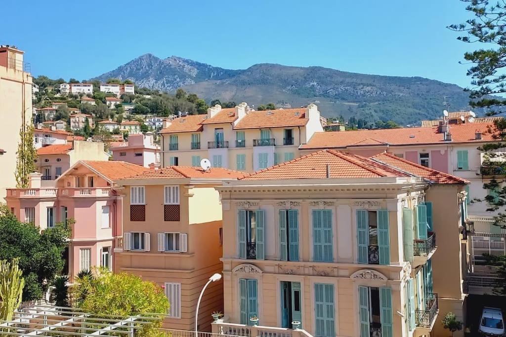 מנטון Immeuble Le Regency, Appartement 4 Pieces, 80 Metres De La Plage מראה חיצוני תמונה