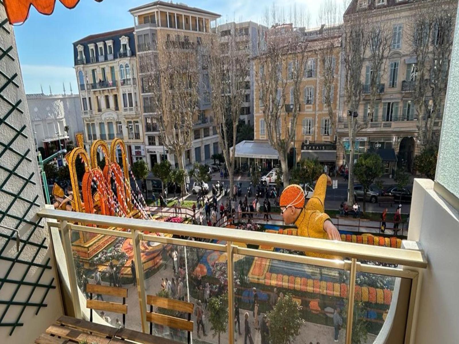 מנטון Immeuble Le Regency, Appartement 4 Pieces, 80 Metres De La Plage מראה חיצוני תמונה