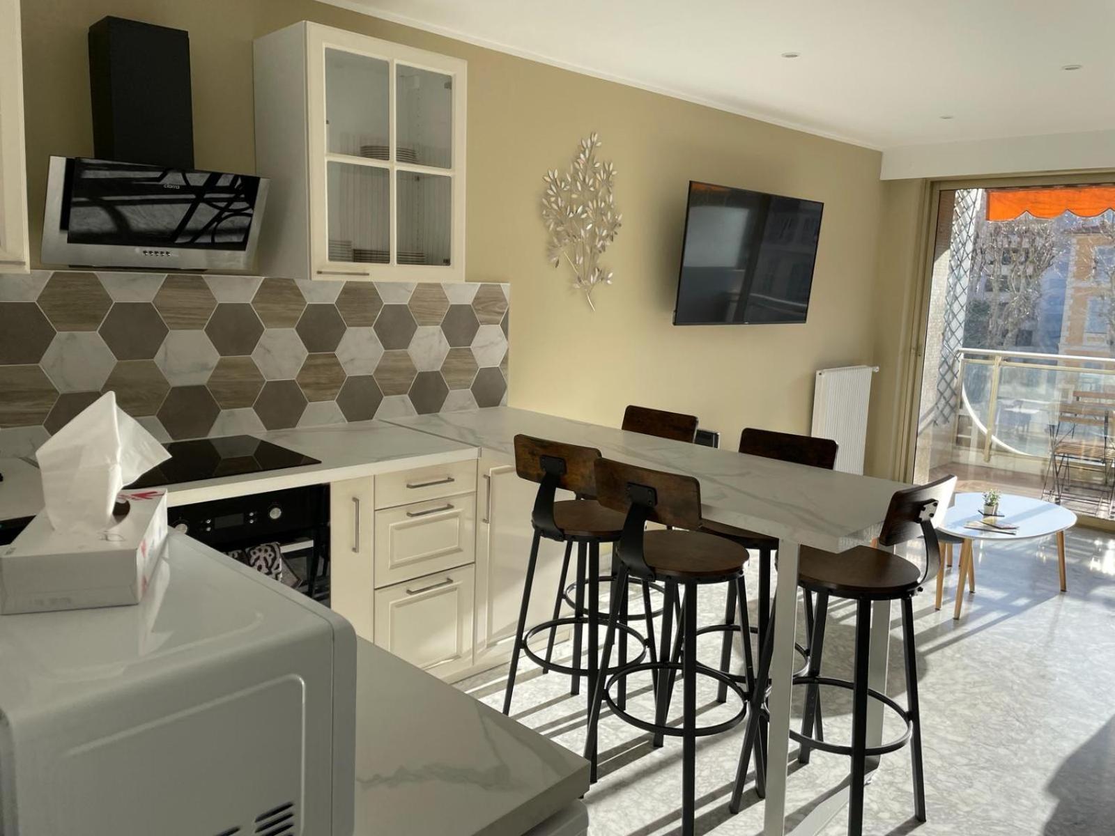 מנטון Immeuble Le Regency, Appartement 4 Pieces, 80 Metres De La Plage מראה חיצוני תמונה