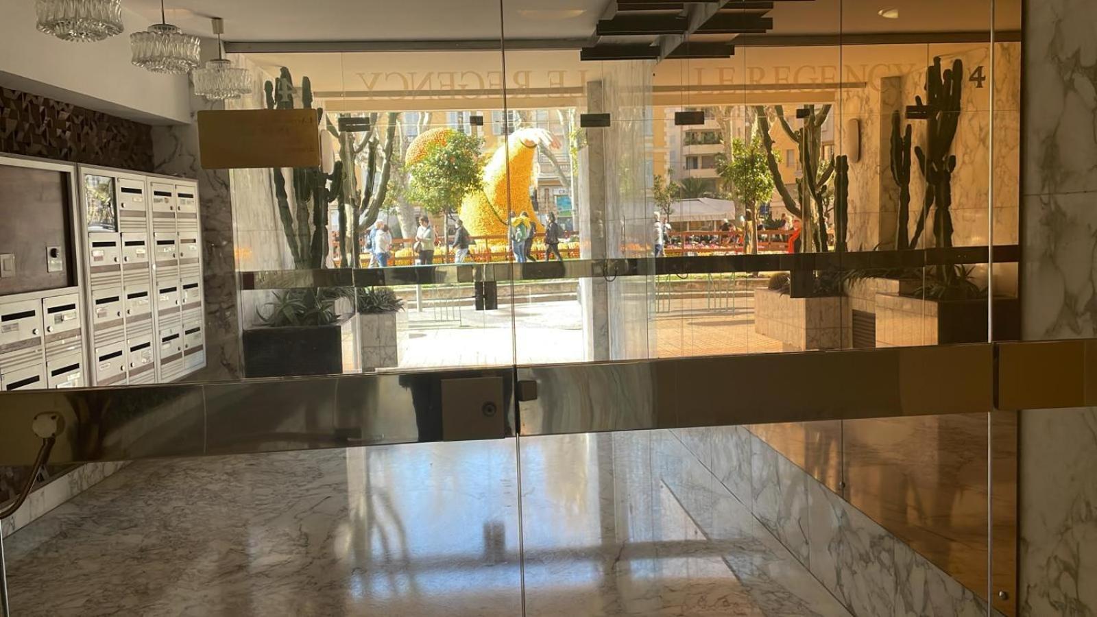 מנטון Immeuble Le Regency, Appartement 4 Pieces, 80 Metres De La Plage מראה חיצוני תמונה